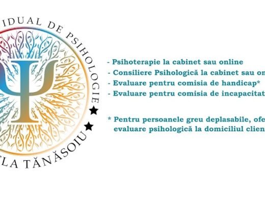Psihoterapeut Tănăsoiu Mihaela